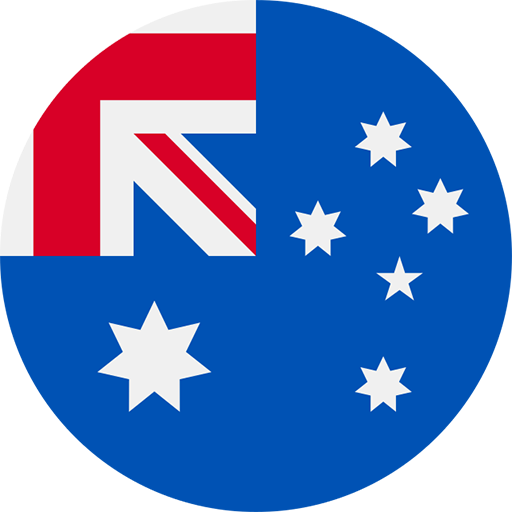 Round Australian flag - VOSS Australia office