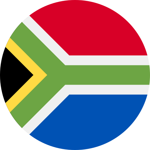 Round South Africa flag - VOSS Cape town office