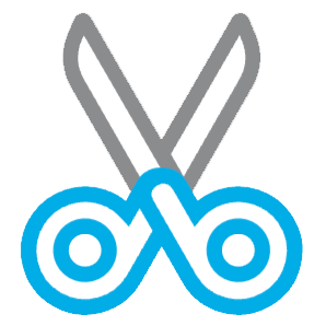 Scissors icon - cut operating costs with VOSS