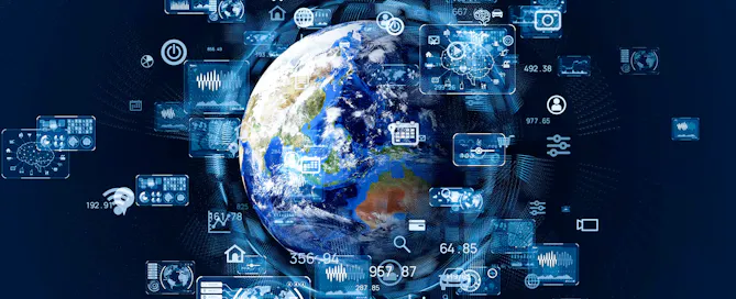 Global,Communication,Network,Concept.,Gui,(graphical,User,Interface).,*video,Version