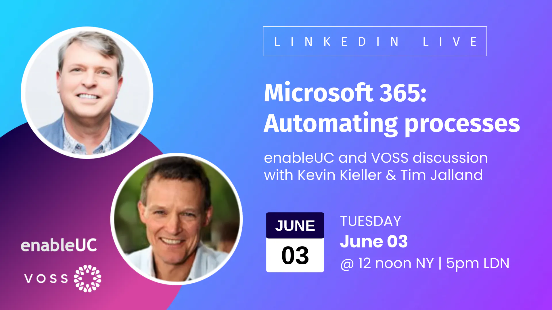 Kieller LinkedIn Live - Microsoft365 episode 2