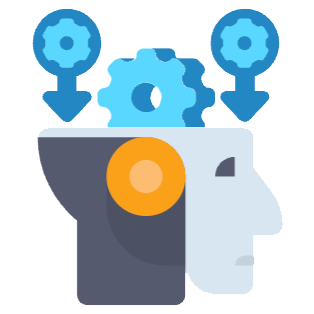 intelligent automation (AI) icon
