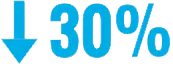 30-percent-down-arrow 30% down