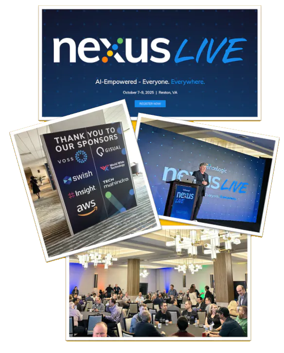Images from ScienceLogic Nexus Live event, held at Reston, Virginia
