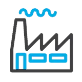 manufacturing,factory icon
