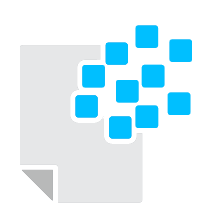 Scattered data icon