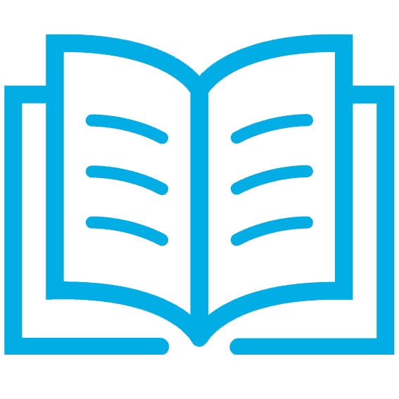 education icon - open book
