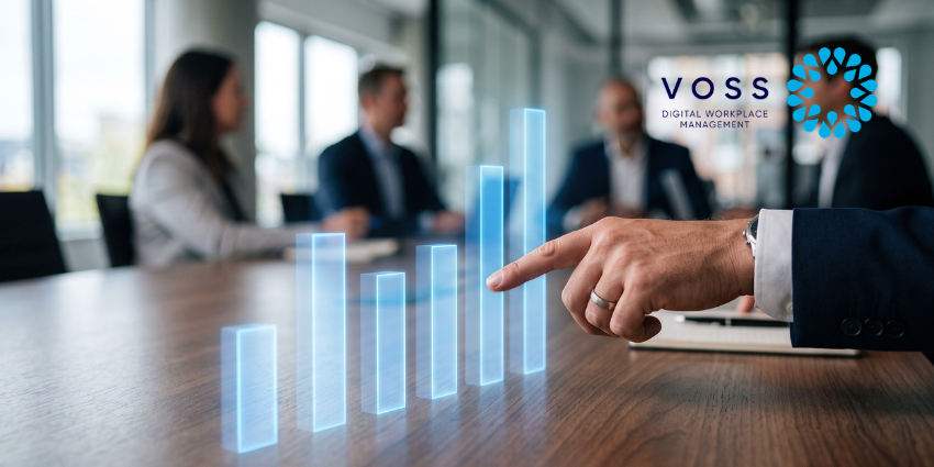 Understanding the invisible workplace: Why meeting room analytics must go beyond bookings - image shows meeting room analytics