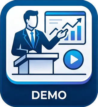 Request a VOSS demo button