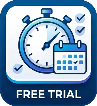 VOSS Free trial button